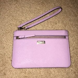 NWOT: Kate Spade Lavender Clutch‼️